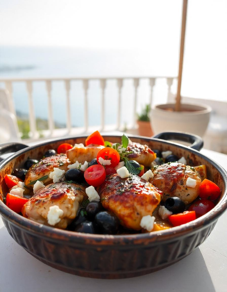 Mediterranean Chicken Casserole Mediterranean Chicken Casserole
