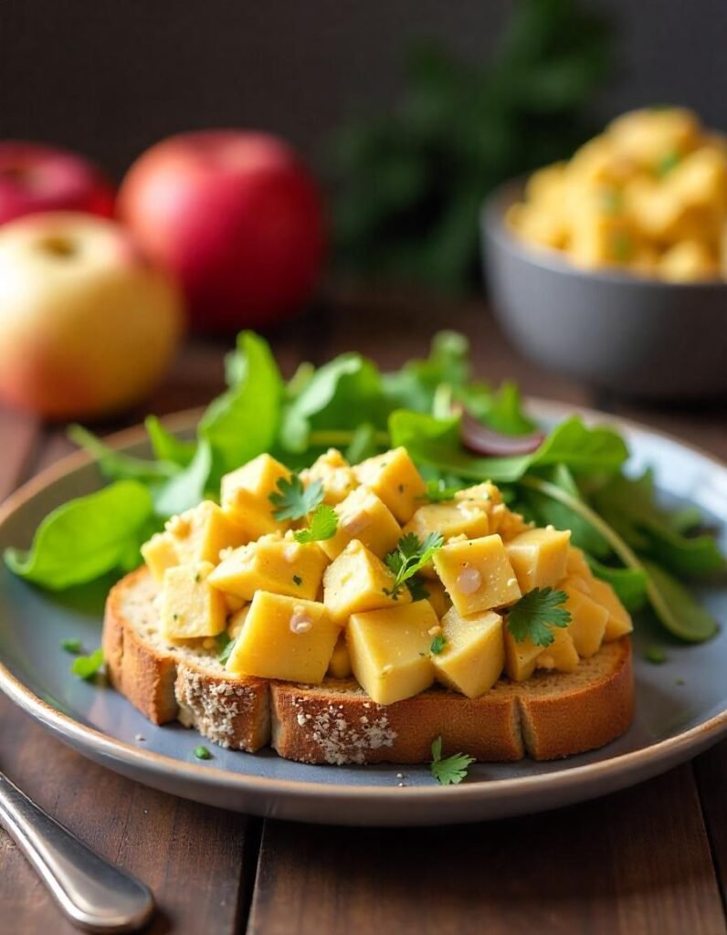 Delicious Curried Chicken Salad with Apples Delicious Curried Chicken Salad with Apples