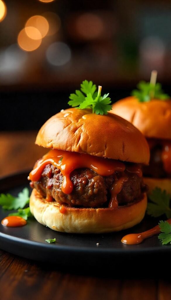 Tender BBQ Chopped Beef Sliders Recipe