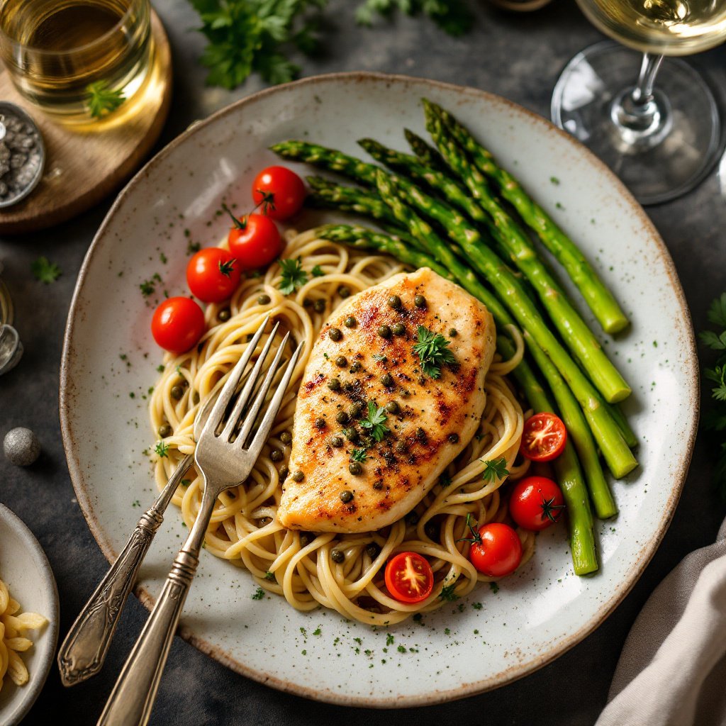 Classic Chicken Piccata with Capers Classic Chicken Piccata with Capers