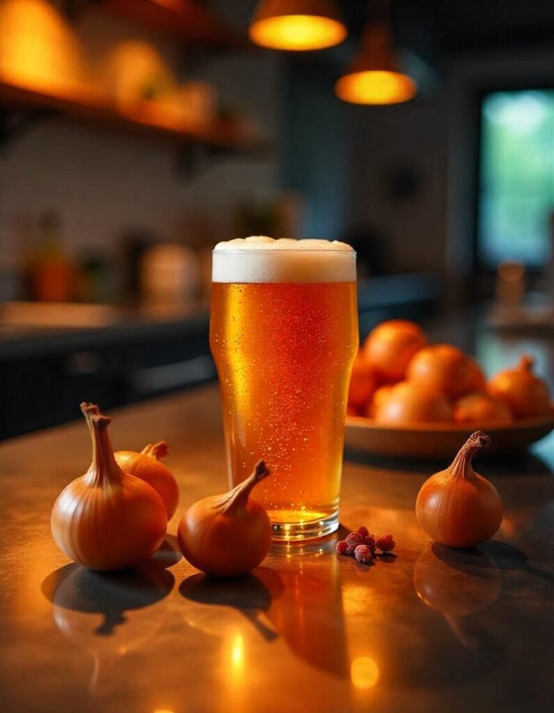 Caramelized Onion Brown Ale Recipe