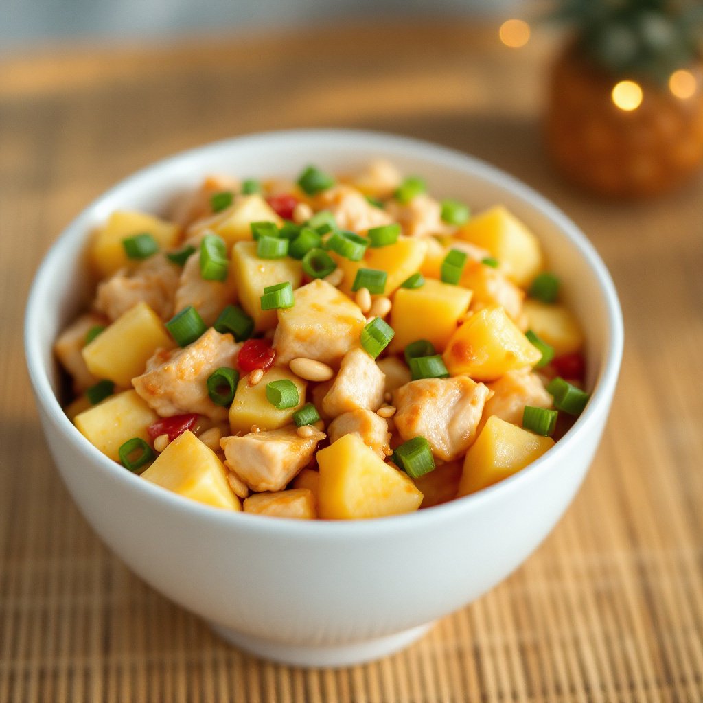 Tropical Pineapple Chicken Salad Tropical Pineapple Chicken Salad