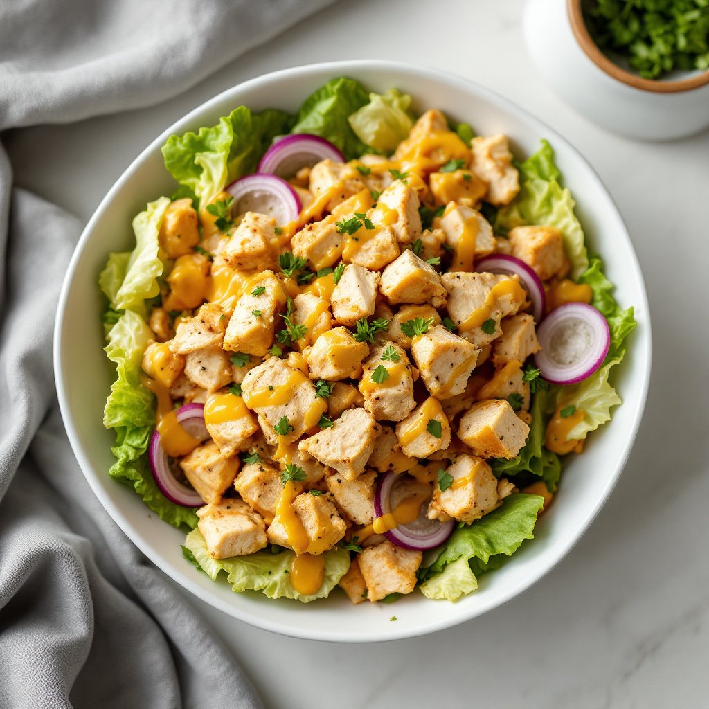 Tangy Honey Mustard Chicken Salad