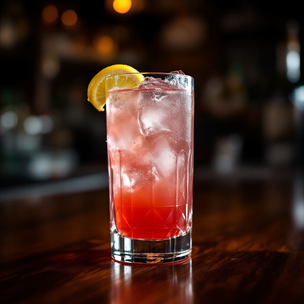 Delicious Strawberry Rhubarb Sour Cocktail Delicious Strawberry Rhubarb Sour Cocktail