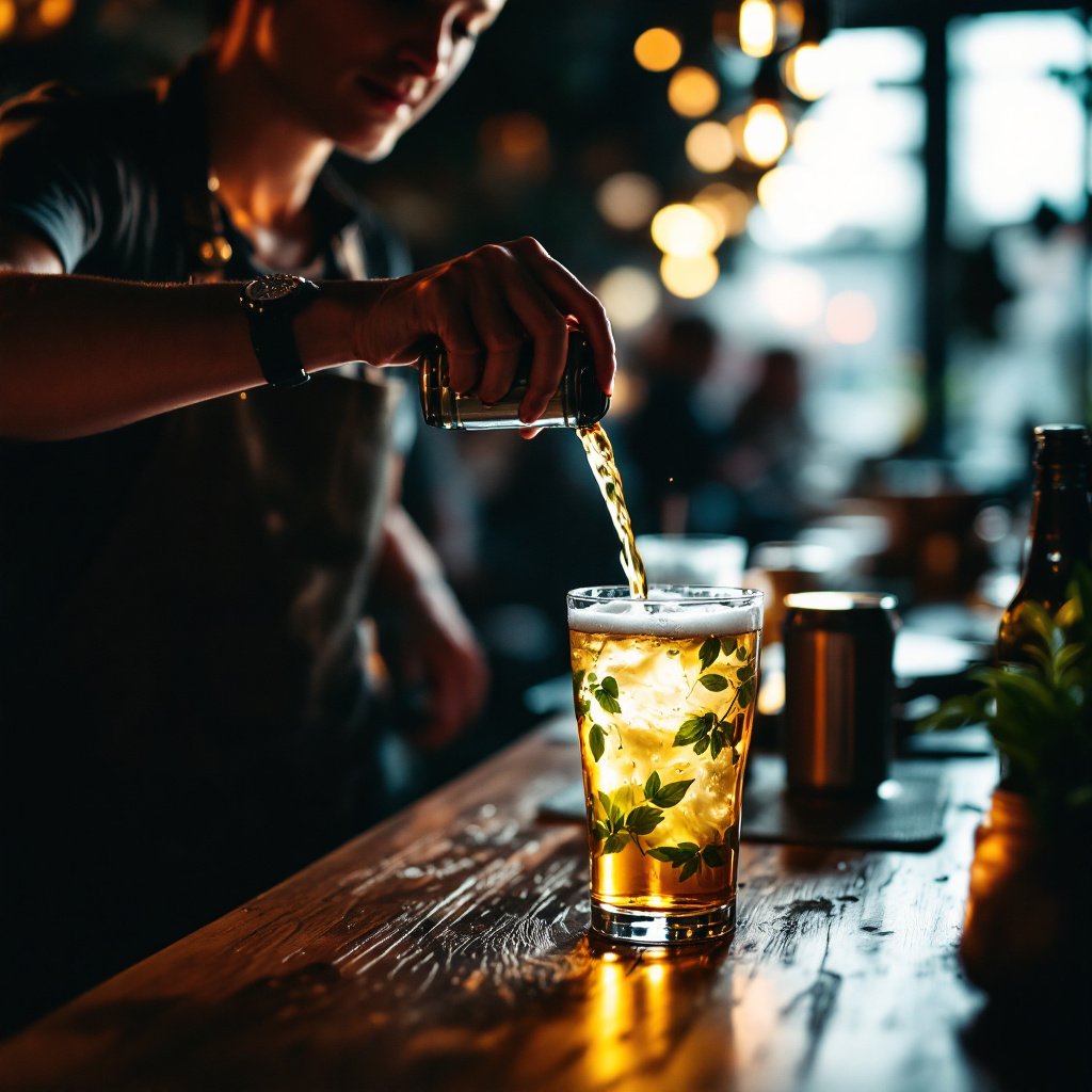 Herbal Saison with Fresh Basil Recipe