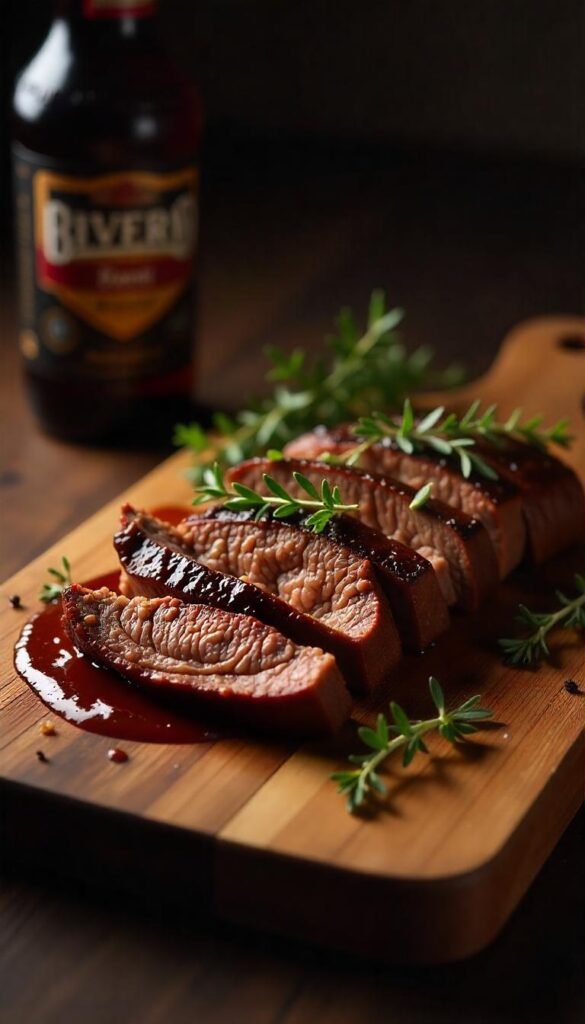 Savory Beer-Braised Brisket with Caramelized Onions