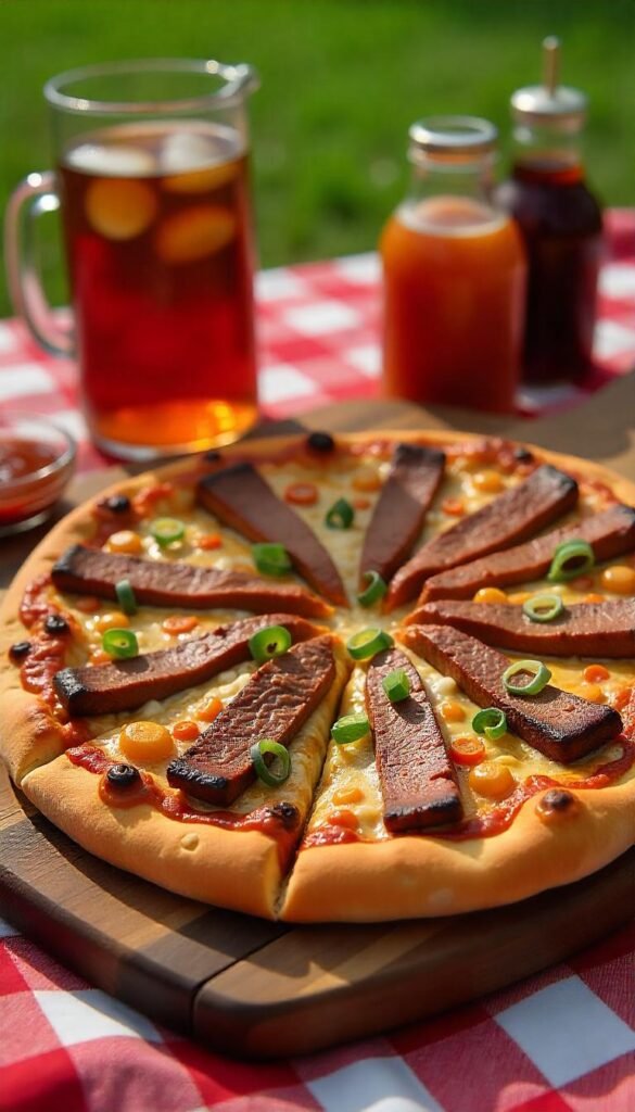 Smoky BBQ Brisket Pizza Recipe