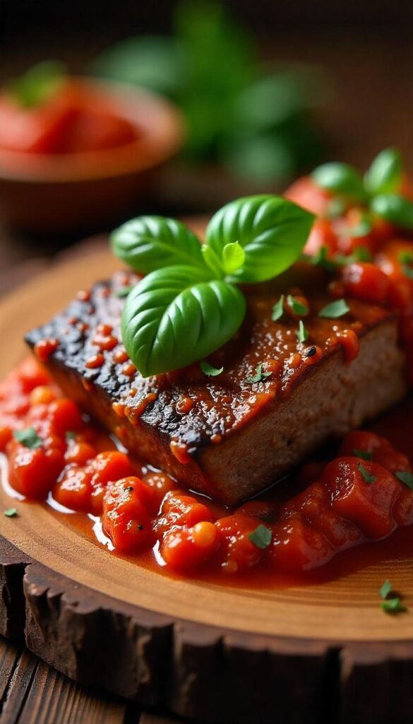 Italian-Style Braised Brisket with Tomato Sauce