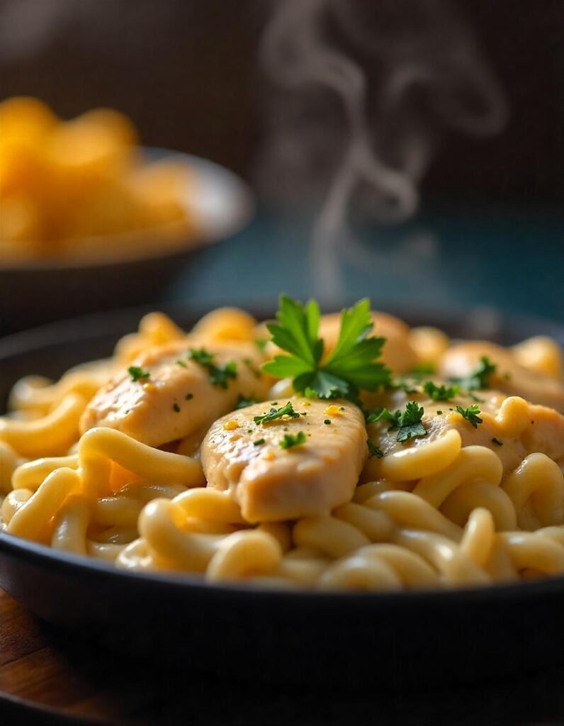 Creamy Chicken Alfredo Casserole Creamy Chicken Alfredo Casserole