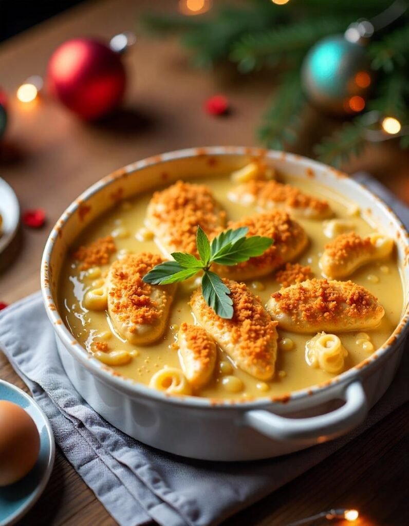 Creamy Chicken Alfredo Casserole Creamy Chicken Alfredo Casserole