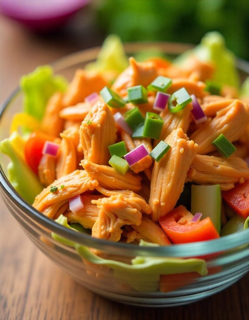 Zesty Spicy Southwest Chicken Salad