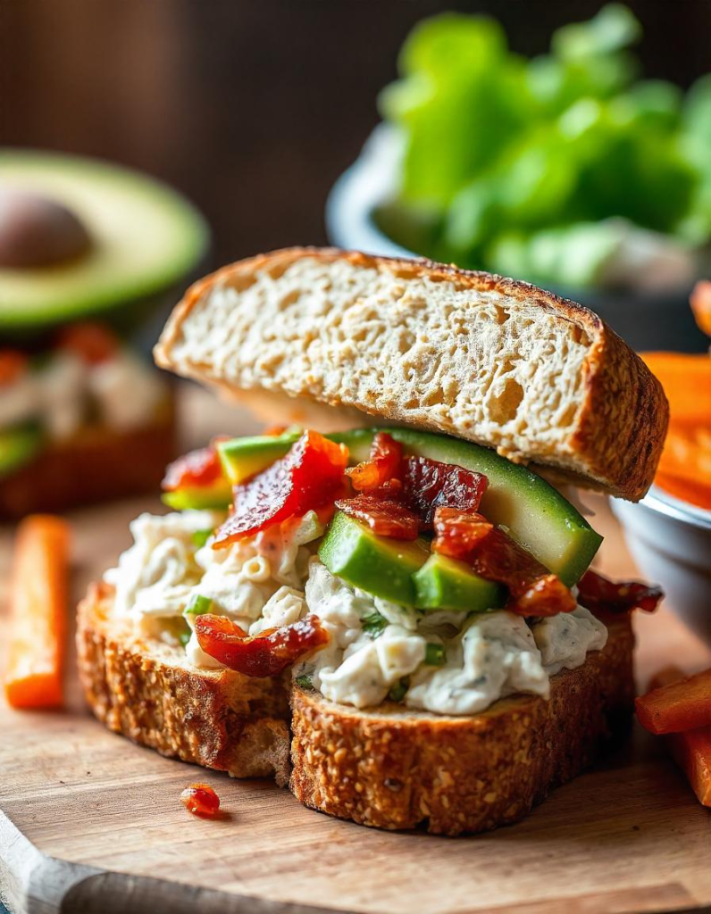 Avocado and Bacon Chicken Salad Avocado and Bacon Chicken Salad