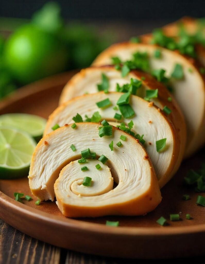 Zesty Lime and Cilantro Marinated Turkey 