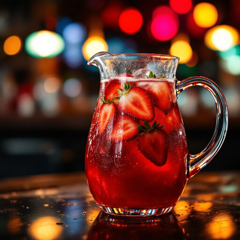 Refreshing Strawberry Sangria Refreshing Strawberry Sangria