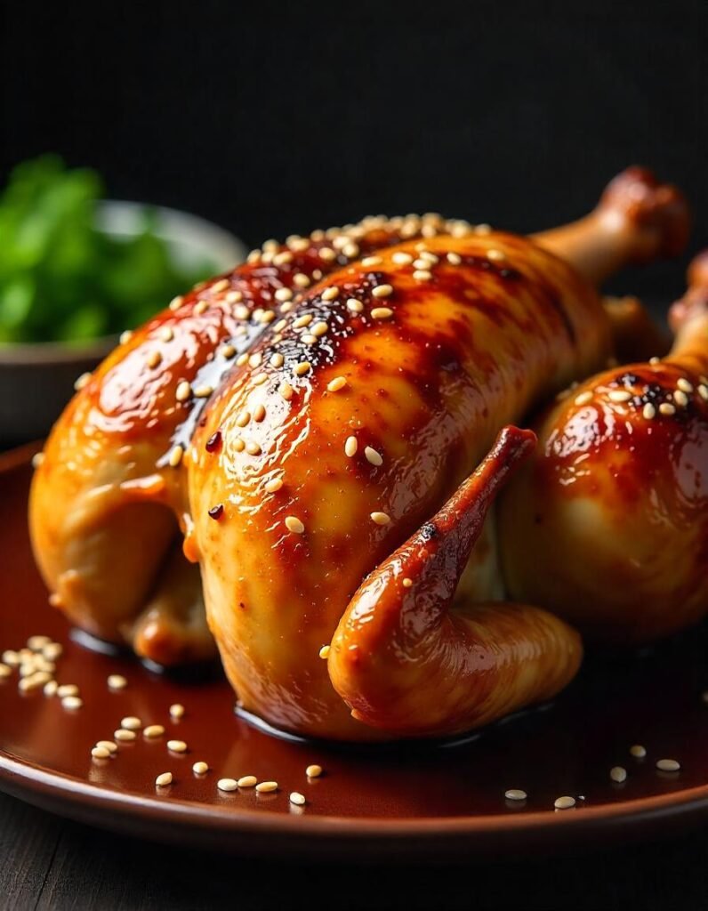 Savory Sesame and Soy Glazed Turkey