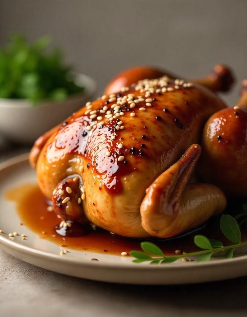 Savory Sesame and Soy Glazed Turkey