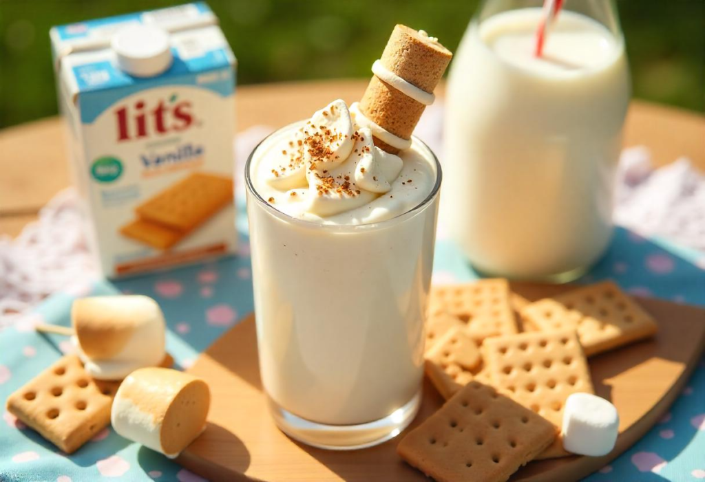 Toasted Marshmallow Milkshake Delight