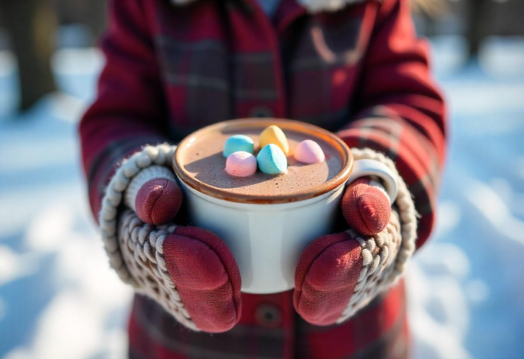 Rich and Velvety Creamy Hot Chocolate with Marshmallows Rich and Velvety Creamy Hot Chocolate with Marshmallows