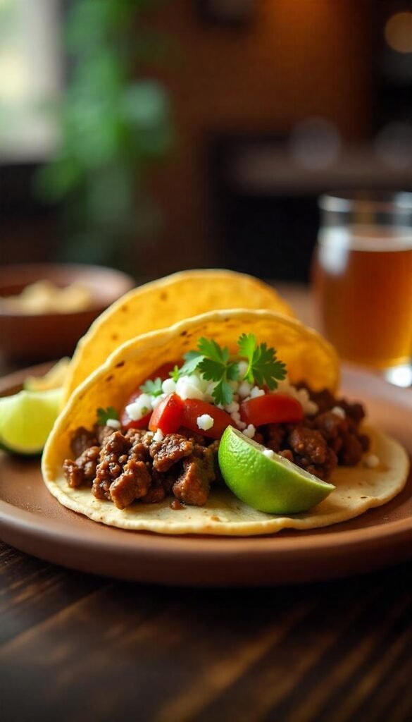 Classic Chopped Beef Tacos Recipe