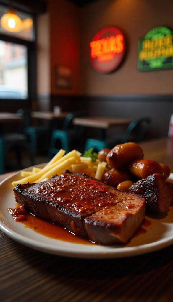 Smoky Brisket and Savory Burnt Ends Platter