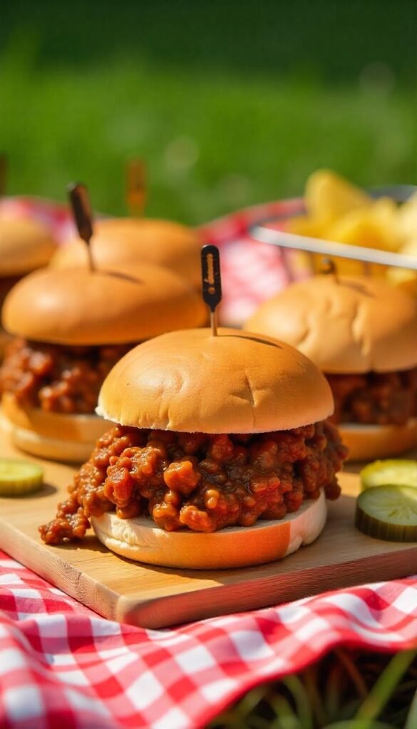 Savory Chopped Beef Sloppy Joes Recipe