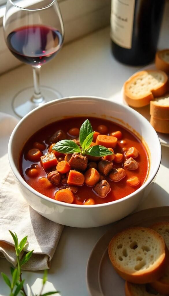 Savory Chopped Beef Goulash Recipe
