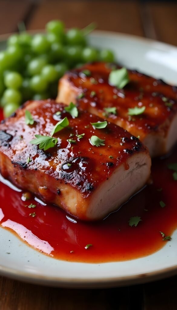 Pan-Seared Duck Breast with Cherry Glaze