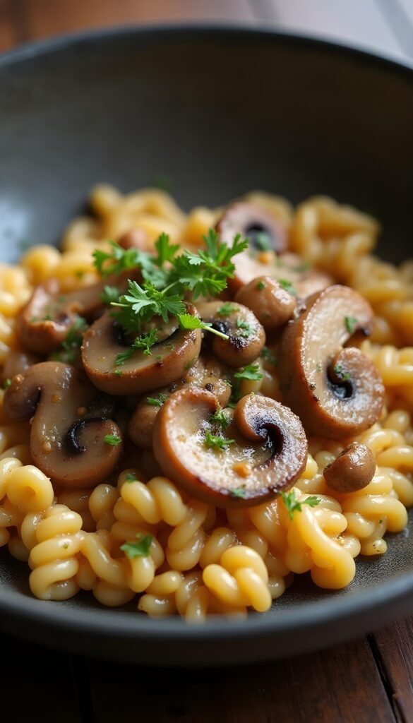 Savory Duck and Mushroom Risotto 