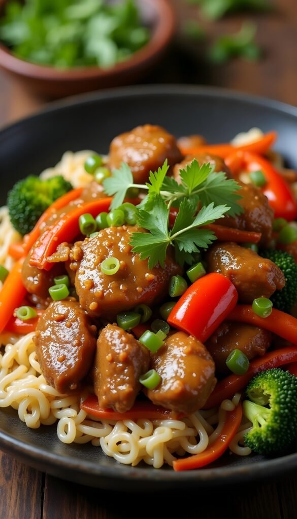 Zesty Asian Duck Stir-Fry with Vegetables