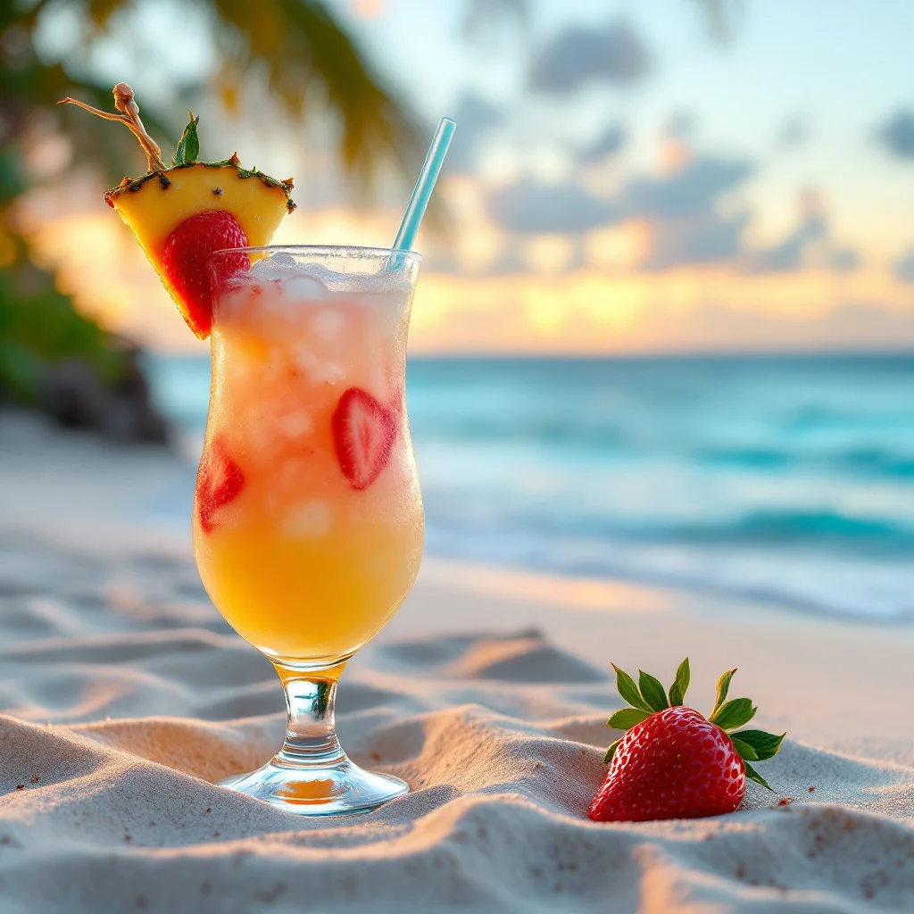 Tropical Strawberry Piña Colada Tropical Strawberry Piña Colada
