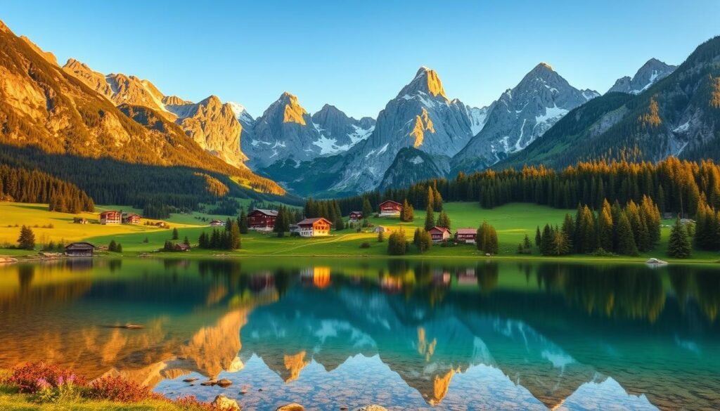 Alpine scenery in Graubünden highlighting best time to visit