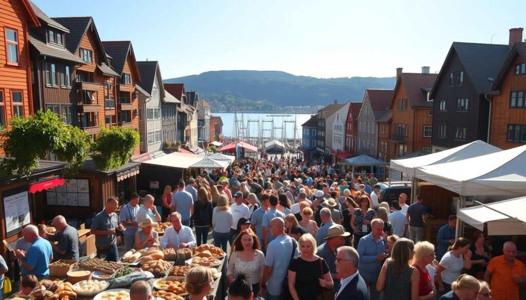 Bergen food festivals vibrant celebration