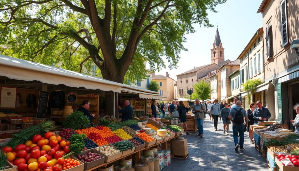Bonnieux market day Bonnieux market day