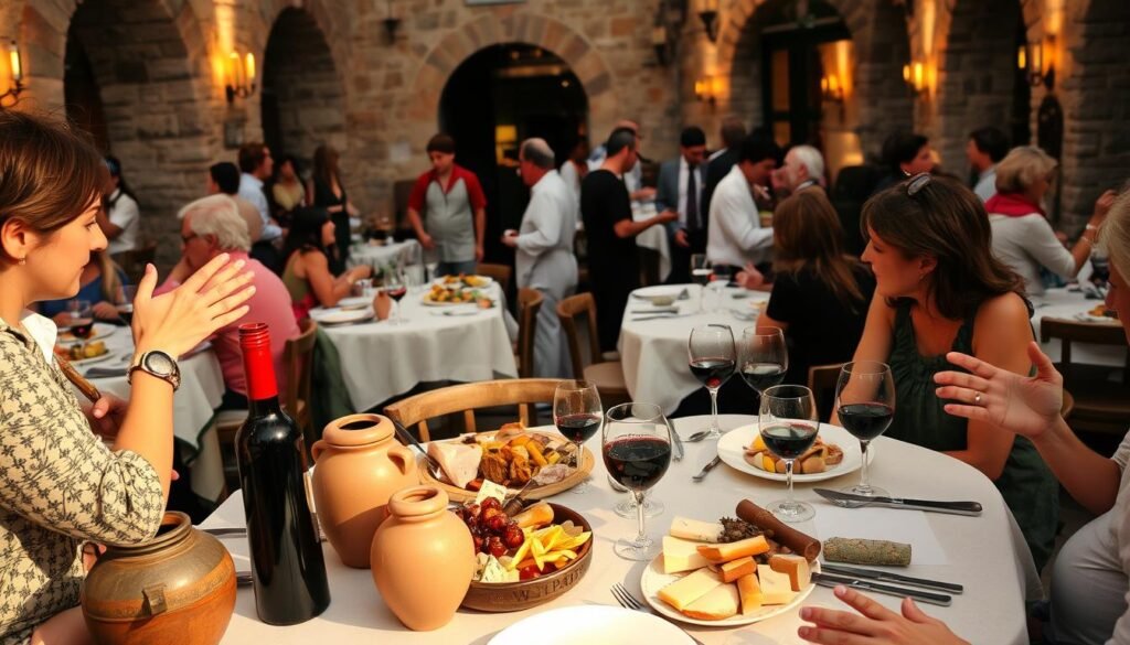 Corsican dining etiquette