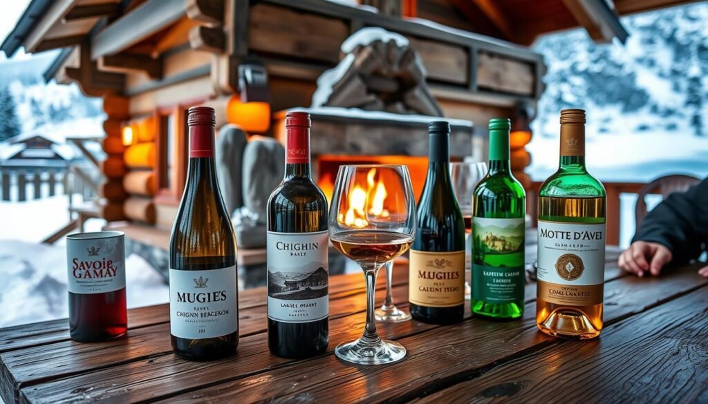 Courchevel wine pairings and Alpine spirits