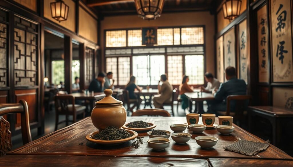 Dragon Well tea pairing in Hangzhou tea houses
