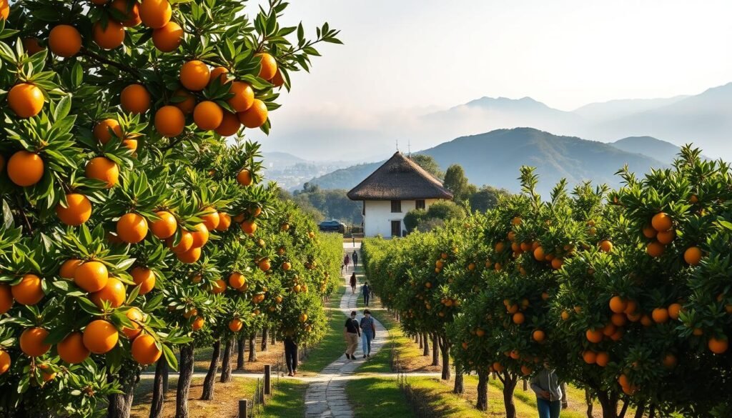 Jeju citrus farm tours