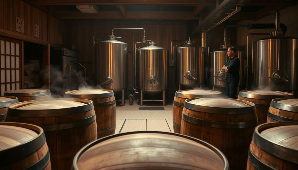 Kanazawa sake breweries fermentation process Kanazawa sake breweries fermentation process