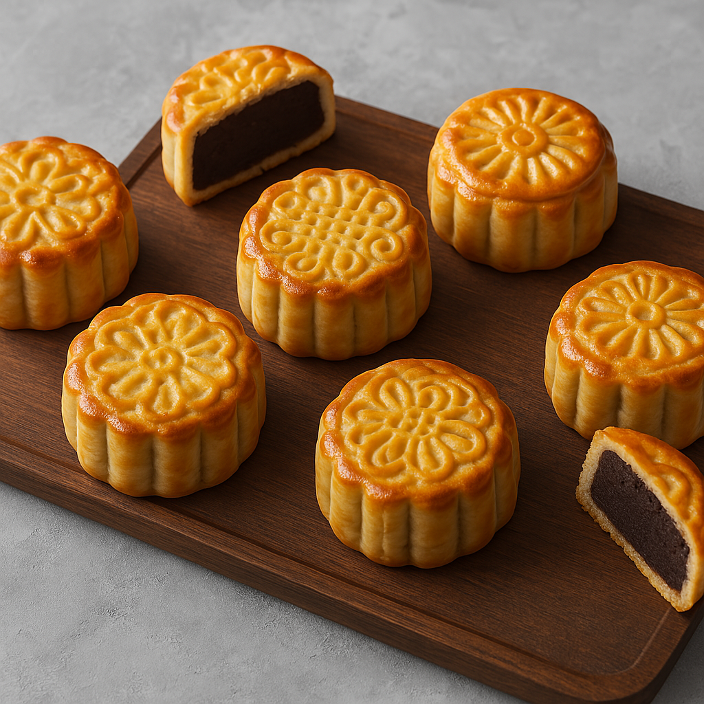 Kunshan-Style Mooncakes