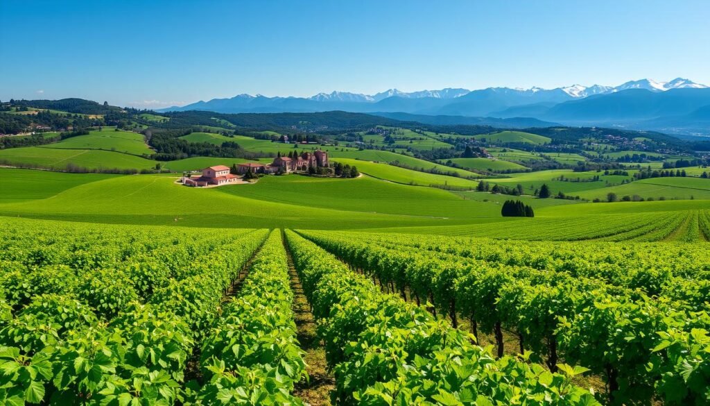Languedoc wine region vineyards Languedoc wine region vineyards