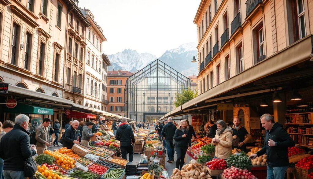 Les Halles de Grenoble market