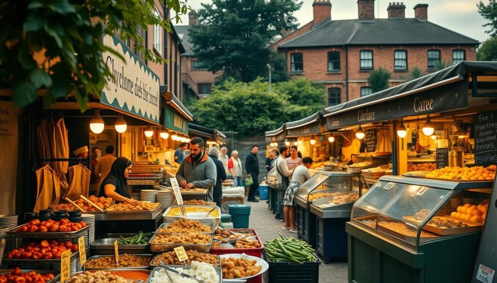 Levenshulme Market food