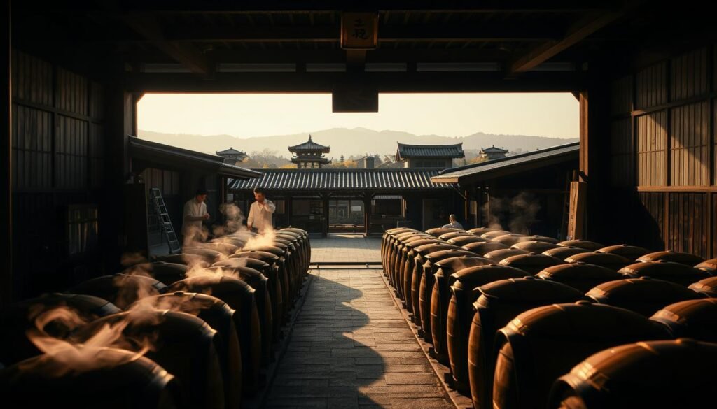 Nara sake history brewing process Nara sake history brewing process