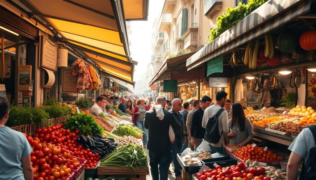 Palermo food markets