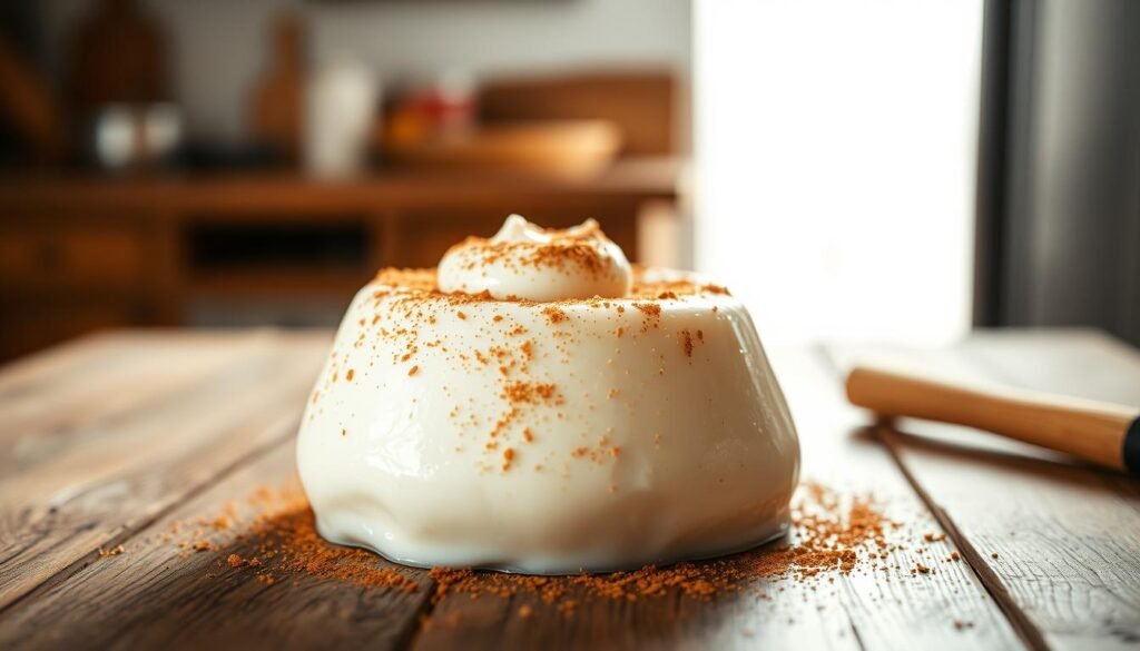 Puerto Rican coconut tembleque dessert Puerto Rican coconut tembleque dessert