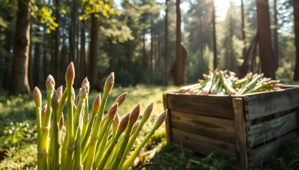Spring asparagus in the Black Forest