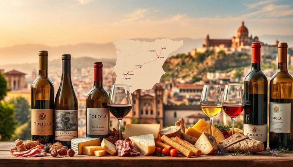 Toledo wine pairings with Spanish wine regions