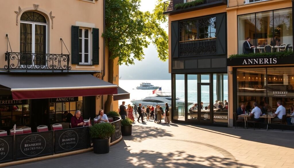 Traditional French brasseries and modern French cuisine comparison in Annecy Traditional French brasseries and modern French cuisine comparison in Annecy