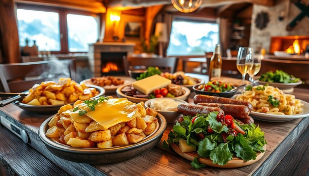 Traditional Swiss culinary heritage dishes