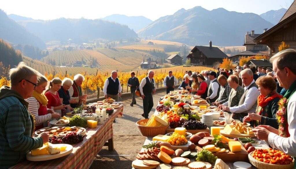 Valais harvest celebration